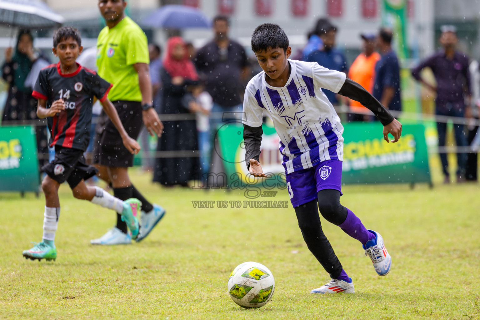 Day 1 of MILO Academy Championship 2025 (U-12) was held at Henveiru Stadium in Male', Maldives on Thursday, 1st May 2025. Photos: Ismail Thoriq / images.mv