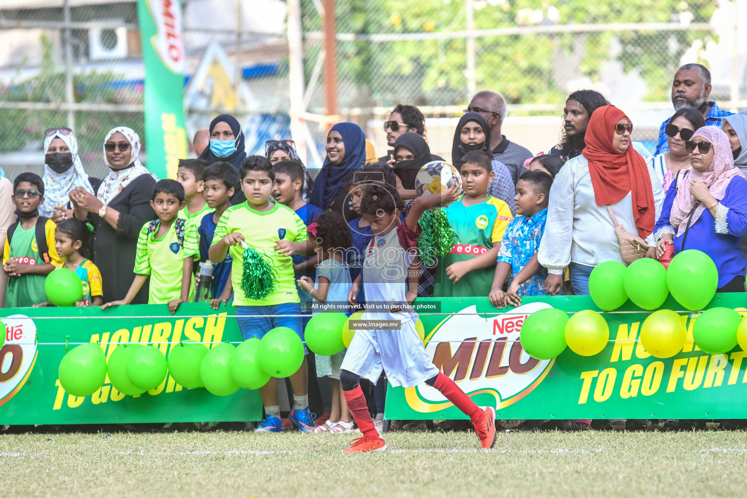 Day 2 of MILO Academy Championship 2022 held in Male' Maldives on Friday, 11th March 2021. Photos by: Nausham Waheed