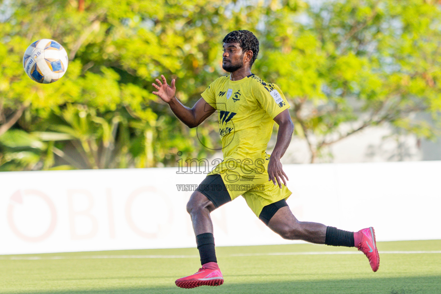 Semi Finals Match 02 Huss Songun FT VS Velaa Sports Club in Day 8 of Eydhafushi Cup 2025 held in Eydhafushi Football Stadium at B. Eydhafushi, Maldives on Saturday, 13th September 2025. Photos: Arif Rasheed / images.mv