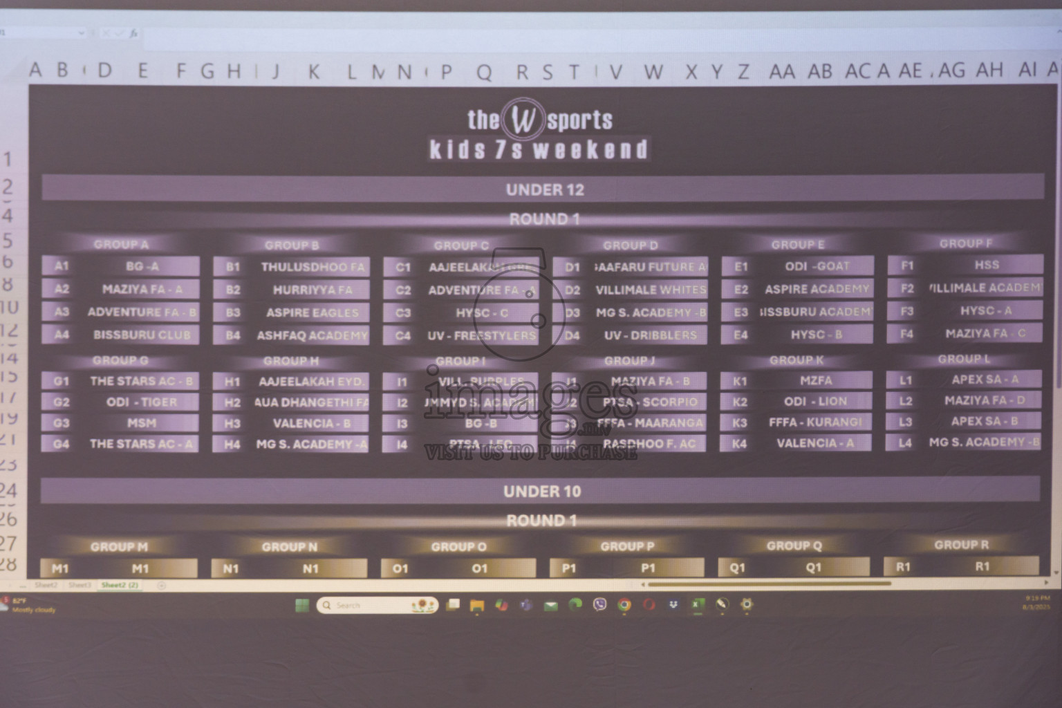 Draw Ceremony of Kids 7s Weekend U10 & U12 was held at Hotel Flora in Male', Maldives on Sunday, 3rd August 2025. Photos: Nausham Waheed / images.mv