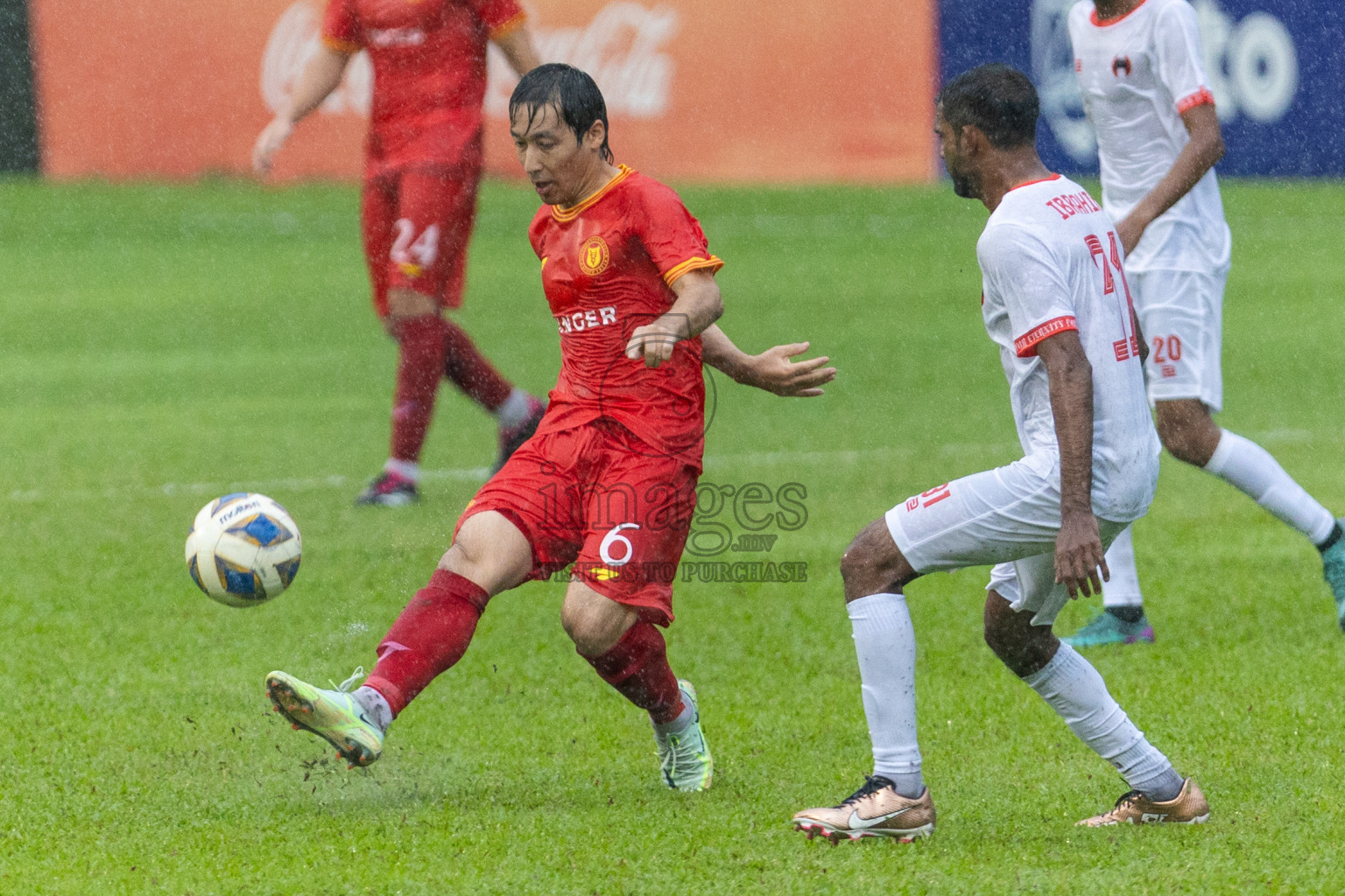 Victory Sports Club vs Lorenzo S.C in Second Division 2023 in Male' Maldives on Wednesday, 10thy January 2023. Photos: Nausham Waheed / images.mv