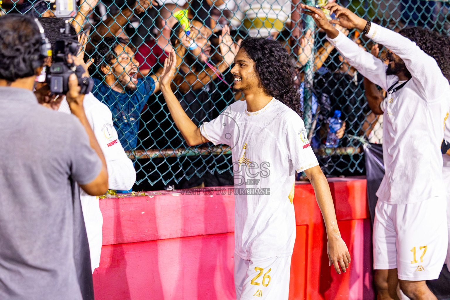 Arena vs Hawks in the Final of Milo Sector League 2025 was held in Rehendhi Futsal Ground, Hulhumale', Maldives on Tuesday, 18th November 2025. Photos: Nausham Waheed  / images.mv