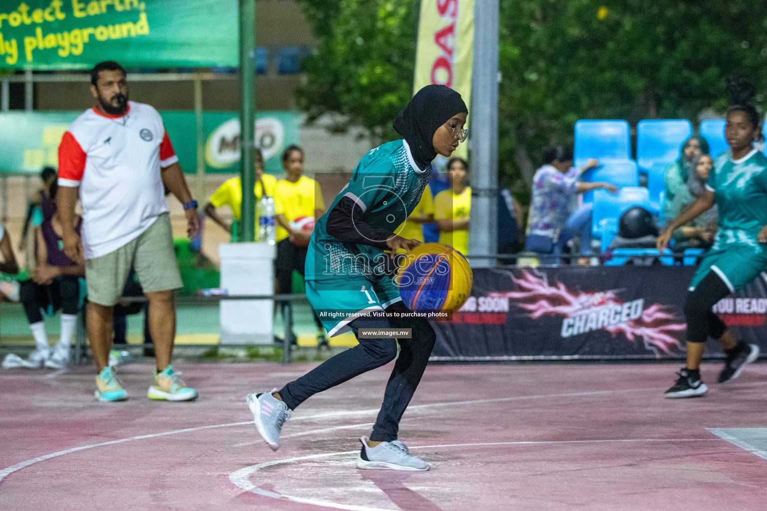 Day4 of Slamdunk by Sosal on 15th April 2023 held in Male'. Photos: Nausham waheed /images.mv