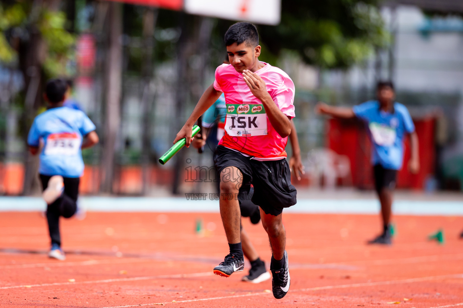 Day 6 of Inter-school Athletics Championship 2025 held in Ekuveni Synthetic Track, Male', Maldives on Sunday, 12th October 2025. Photos by: Nausham Waheed / Images.mv