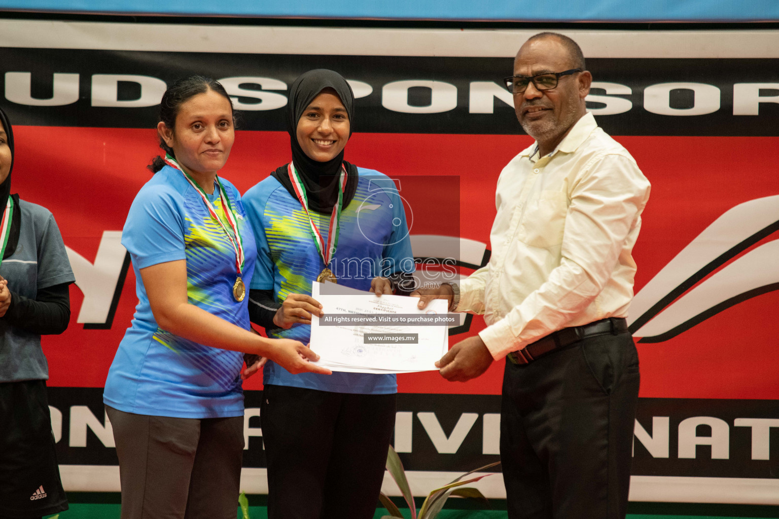 47th National Badminton Tournament 2021 held from 10 to 14 November 2021 in Male' Sports Complex, Maldives