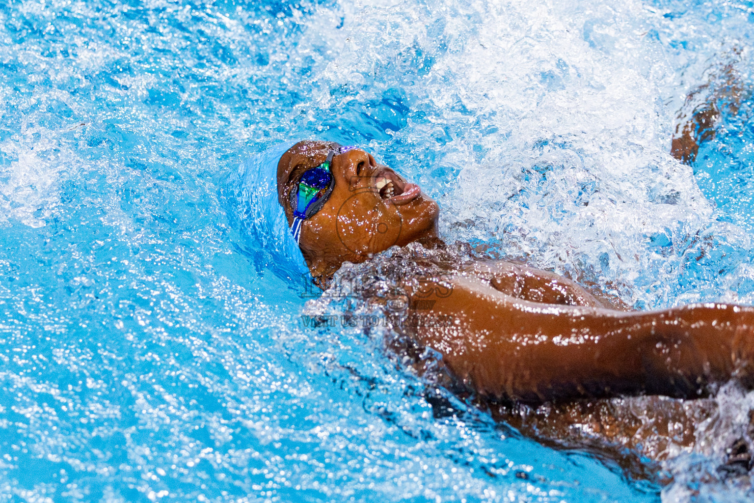 Day 3 of National Swimming Competition 2024 held in Hulhumale', Maldives on Sunday, 15th December 2024. Photos: Nausham Waheed/ images.mv