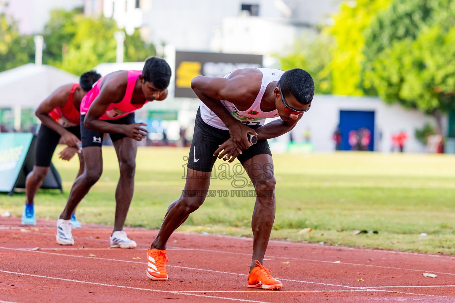 Day 3 of 12th Milo Association Championships was held in Ekuveni Track at Male', Maldives on Saturday, 26th April 2025. Photos: Nausham Waheed / images.mv