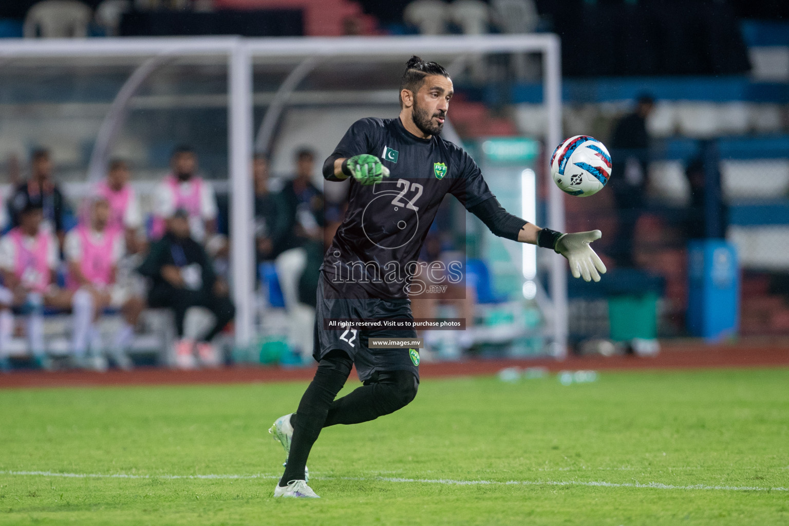 India vs Pakistan in the opening match of SAFF Championship 2023 held in Sree Kanteerava Stadium, Bengaluru, India, on Wednesday, 21st June 2023. Photos: Nausham Waheed / images.mv