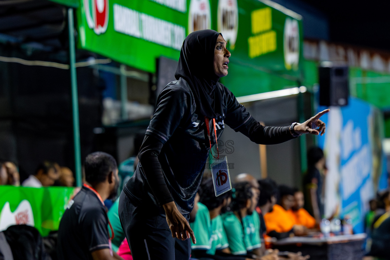 1st Division Final of 8th Inter-Office/Company Handball Tournament 2024, held in Handball ground, Male', Maldives on Tuesday, 11th September 2024 Photos: Nausham Waheed/ Images.mv