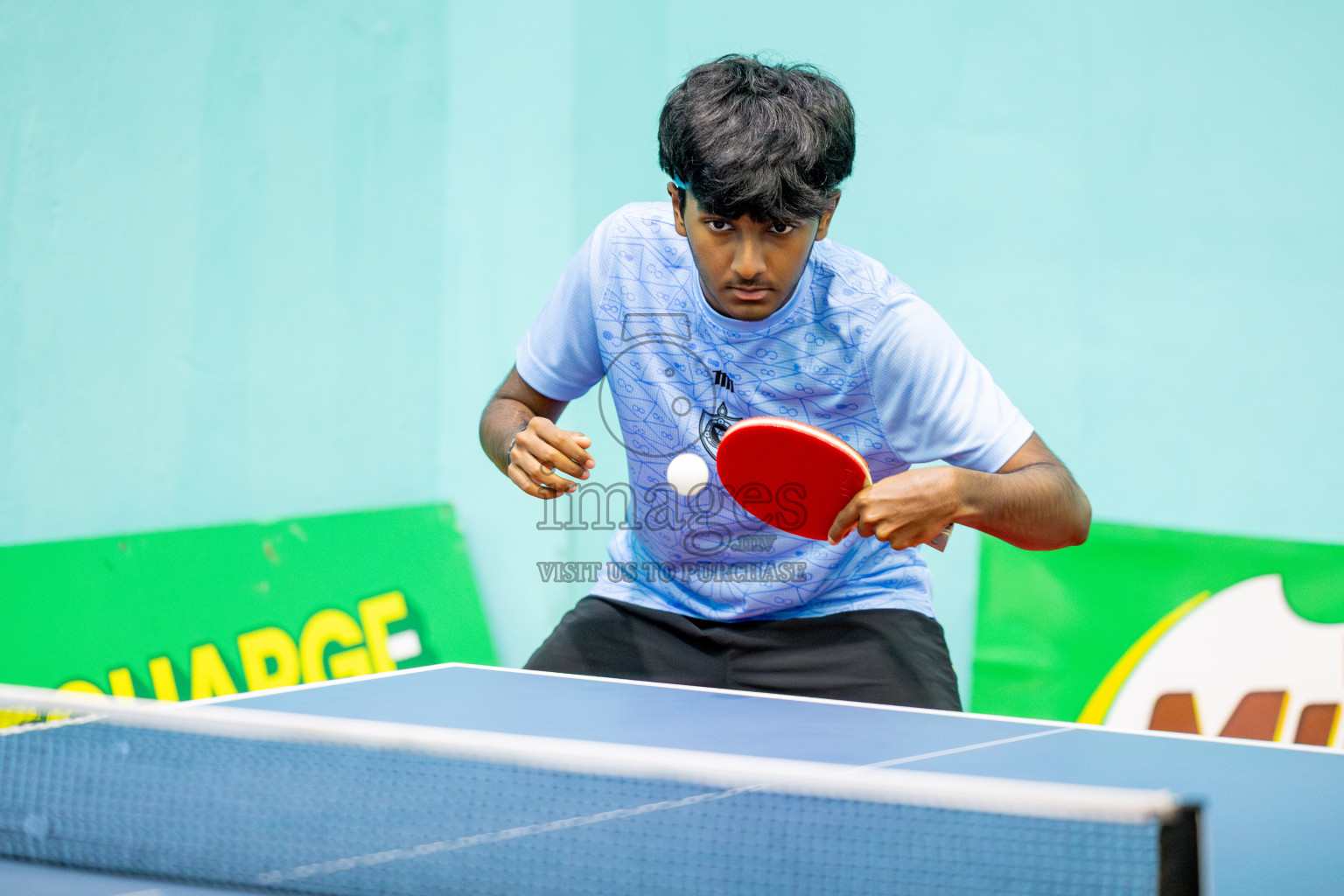 Day 5 of Interschool Table Tennis Tournament 2025 held at Male' TT Hall, Male', Maldives on Monday, 19th May 2025.
Photos By: Ismail Thoriq / images.mv