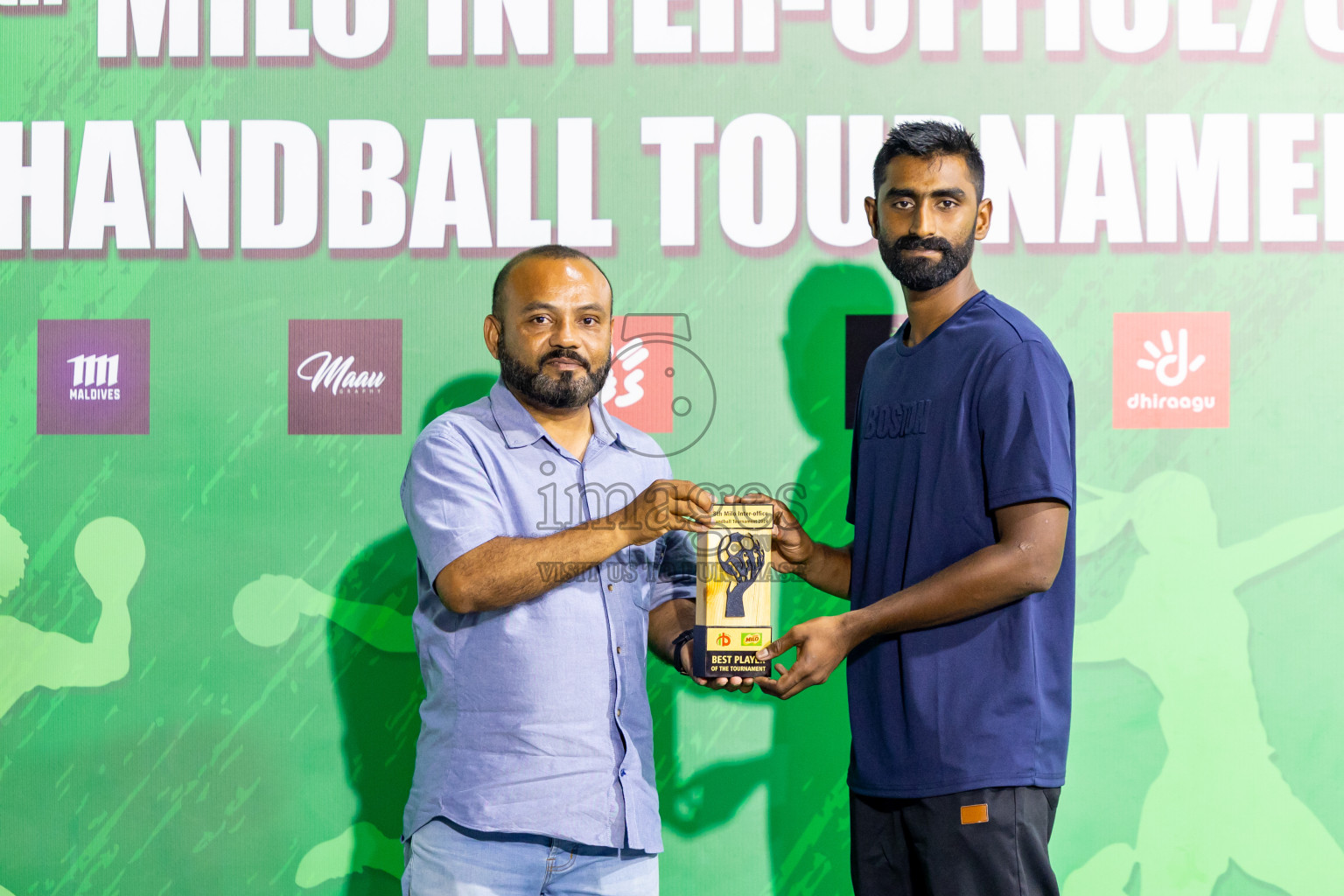 1st Division Final of 8th Inter-Office/Company Handball Tournament 2024, held in Handball ground, Male', Maldives on Tuesday, 11th September 2024 Photos: Nausham Waheed/ Images.mv