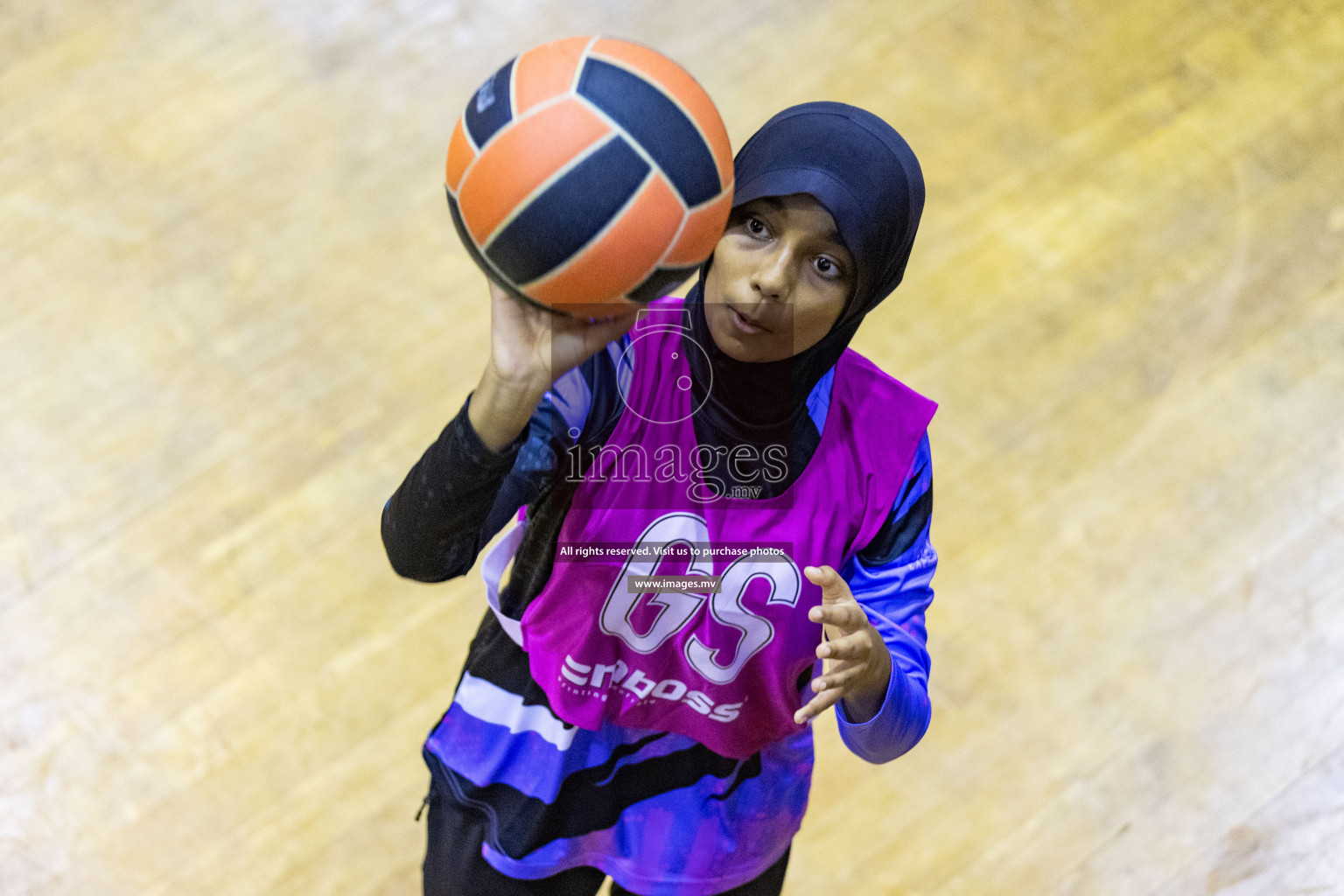 Day3 of 24th Interschool Netball Tournament 2023 was held in Social Center, Male', Maldives on 29th October 2023. Photos: Nausham Waheed, Mohamed Mahfooz Moosa / images.mv