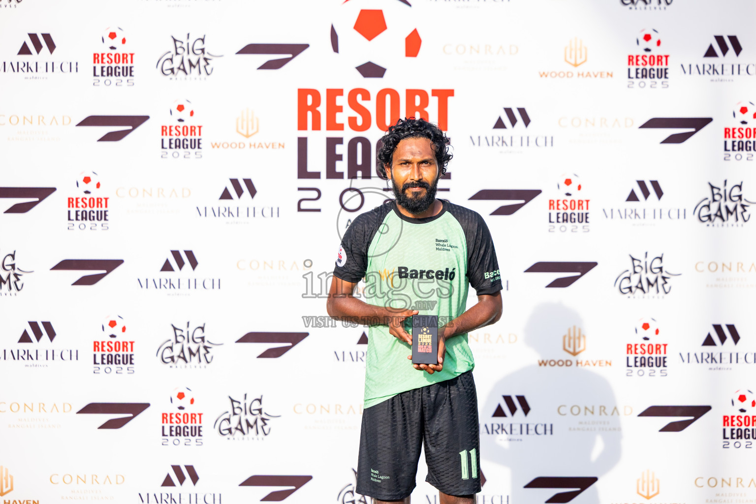 Kuramathi vs Barcelo in Day 6 of Resort League 2025 (Ari Zone) was held on Wednesday, 25th June 2025 in Conrad Maldives Rangali Island, Alif Dhaalu Atoll, Maldives. Photos: Nausham Waheed / images.mv