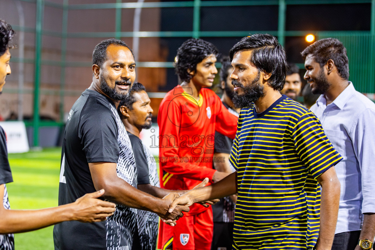 JJ Sports Club vs Club PK in Day 5 of BG Futsal Challenge 2024 was held on Saturday, 16th March 2024, in Male', Maldives Photos: Nausham Waheed / images.mv