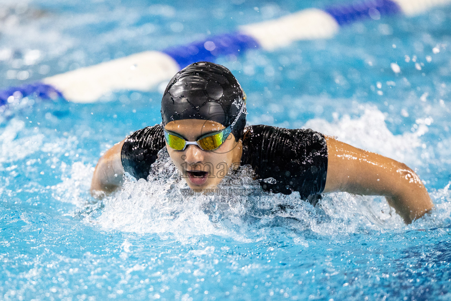 Day 7 of National Swimming Competition 2024 held in Hulhumale', Maldives on Thursday, 19th December 2024.
Photos: Ismail Thoriq / images.mv