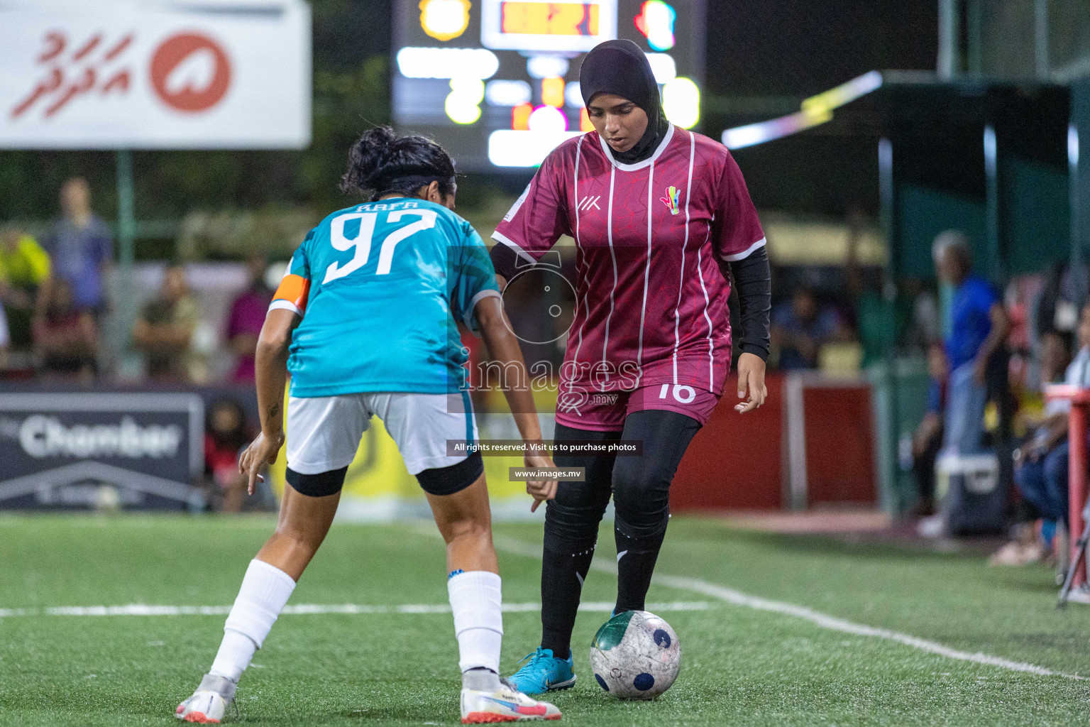 WAMCO vs Club MYS in Eighteen Thirty 2023 Classic held in Hulhumale, Maldives, on Monday, 14th August 2023. Photos: Nausham Waheed / images.mv