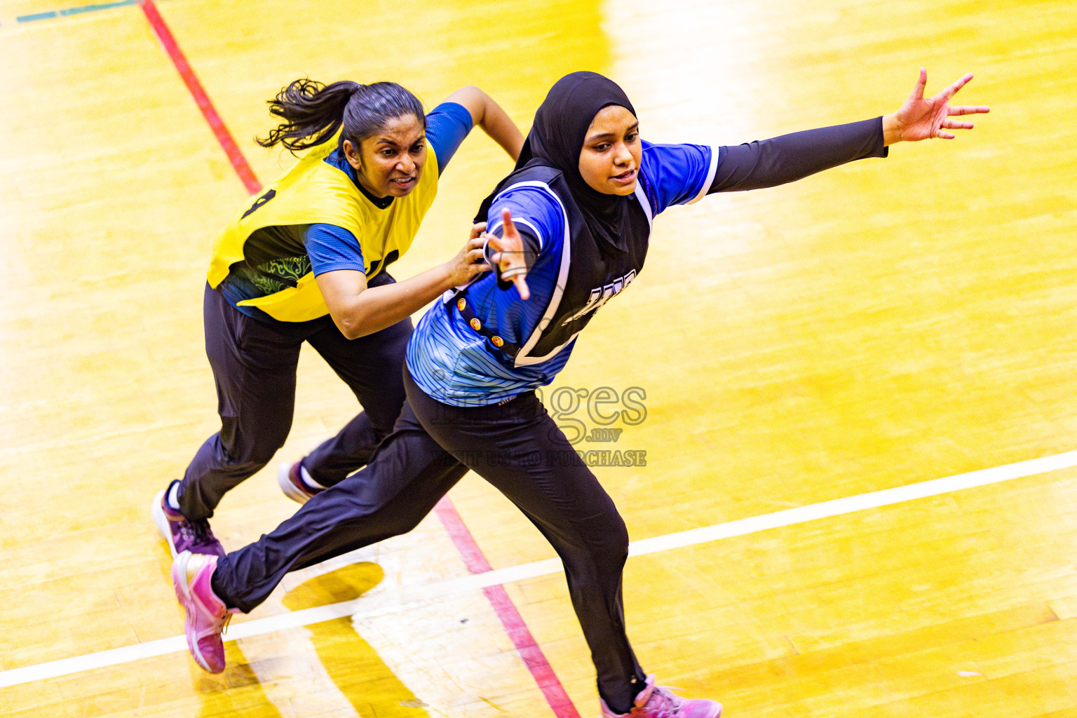 Semi Final of 23rd Netball Association Championship was held in Social Canter at Male', Maldives on Saturday, 4th May 2024. Photos: Nausham Waheed / images.mv