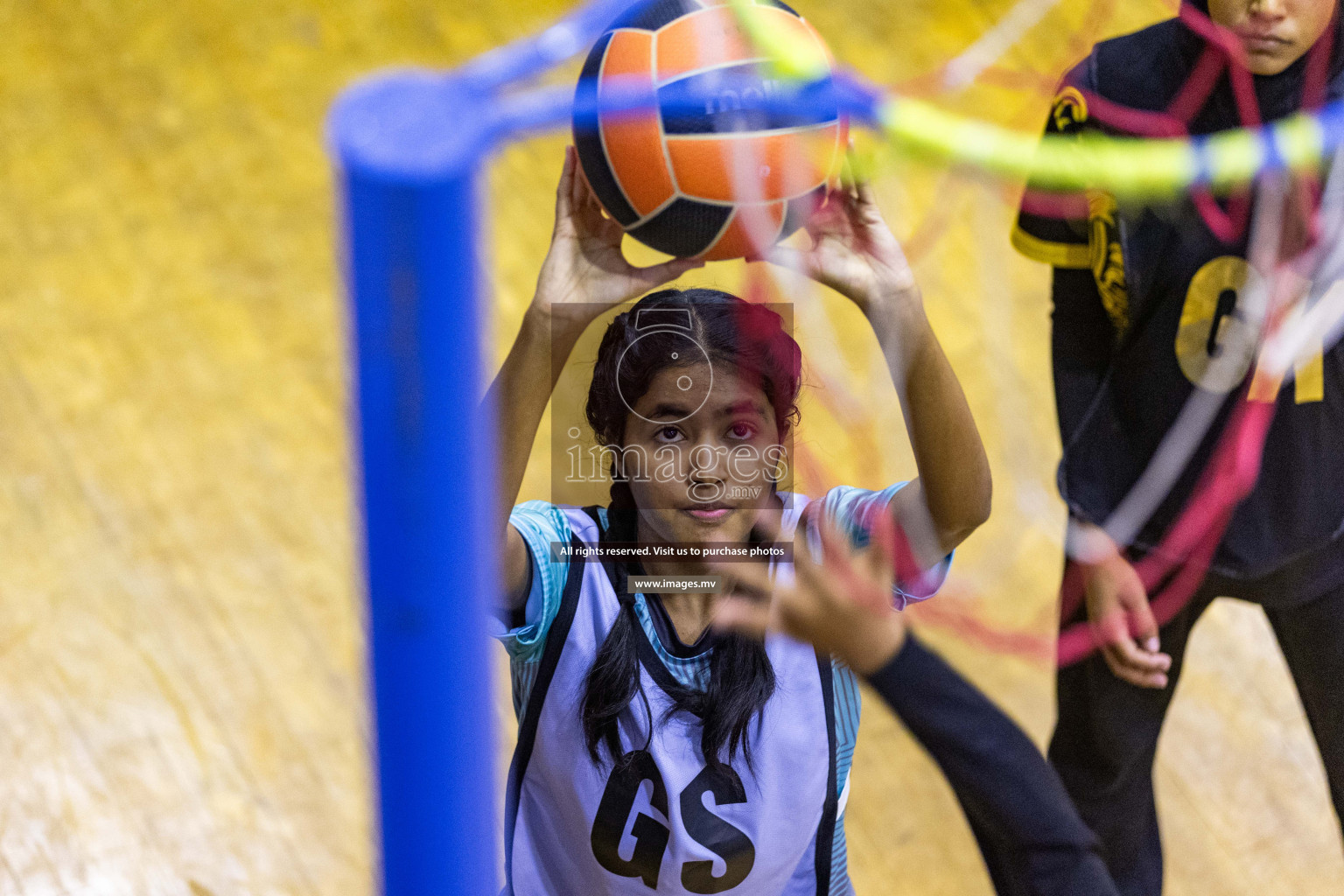 Day7 of 24th Interschool Netball Tournament 2023 was held in Social Center, Male', Maldives on 2nd November 2023. Photos: Nausham Waheed / images.mv