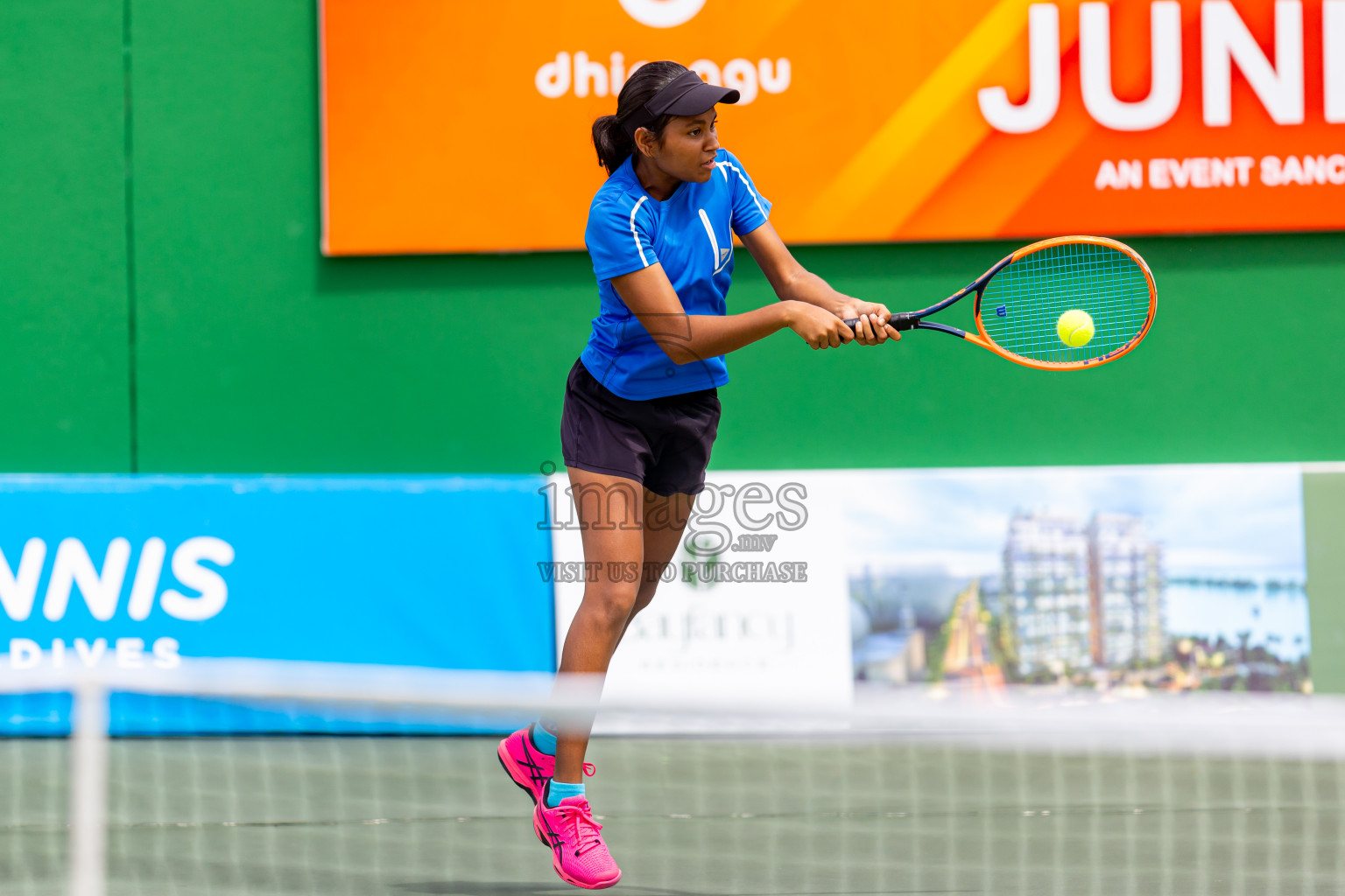 Day 1 of ATF Maldives Junior Open Tennis was held in Male' Tennis Court, Male', Maldives on Monday, 9th December 2024. Photos: Nausham Waheed / images.mv