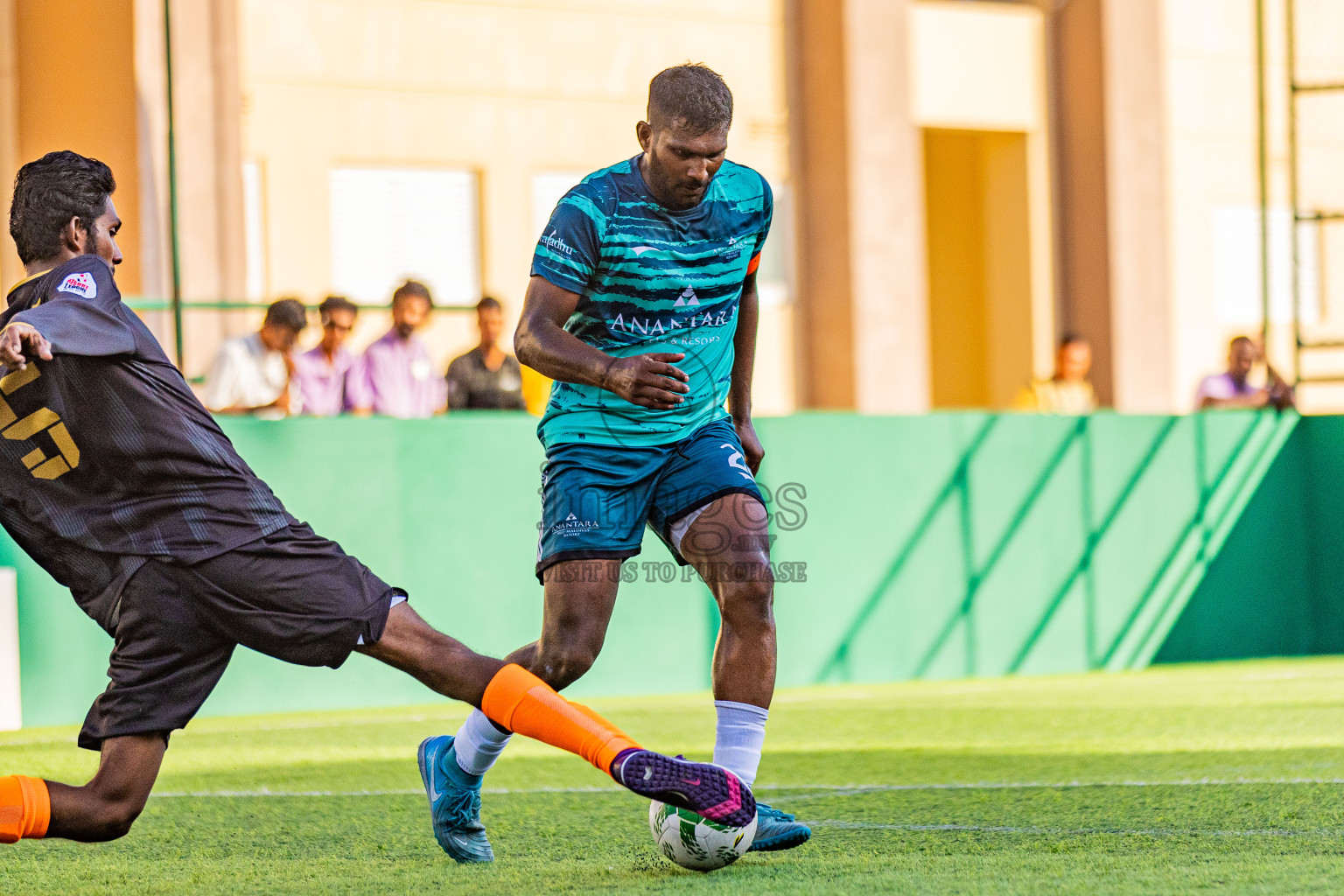 Taj Exotica vs Anantara in Resort League 2025 (South Male Zone) day 10 was held on Tuesday, 7th October 2025 in Crossroads's Maldives, Photos: Areef Adam / images.mv