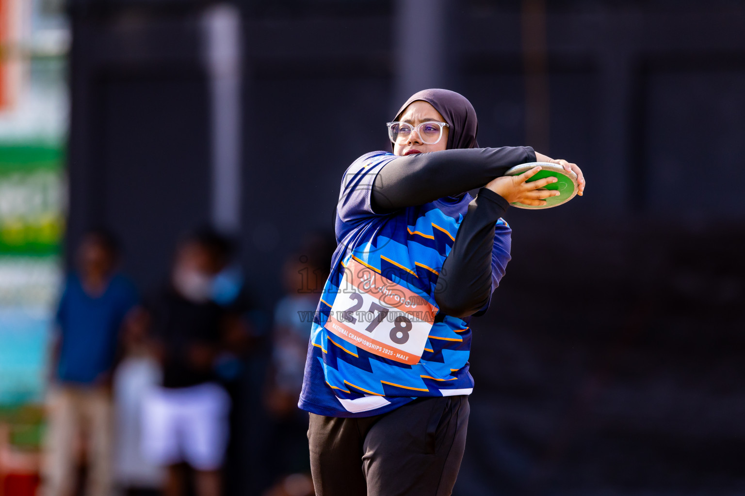 Day 3 of National Athletics Championship 2025 was held at Ekuveni Running Ground in Male', Maldives on Saturday, 16th August 2025. Photos: Nausham Waheed / images.mv