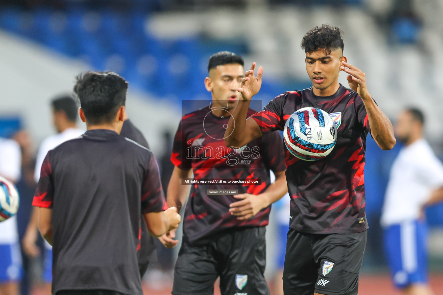 Kuwait vs India in the Final of SAFF Championship 2023 held in Sree Kanteerava Stadium, Bengaluru, India, on Tuesday, 4th July 2023. Photos: Nausham Waheed / images.mv