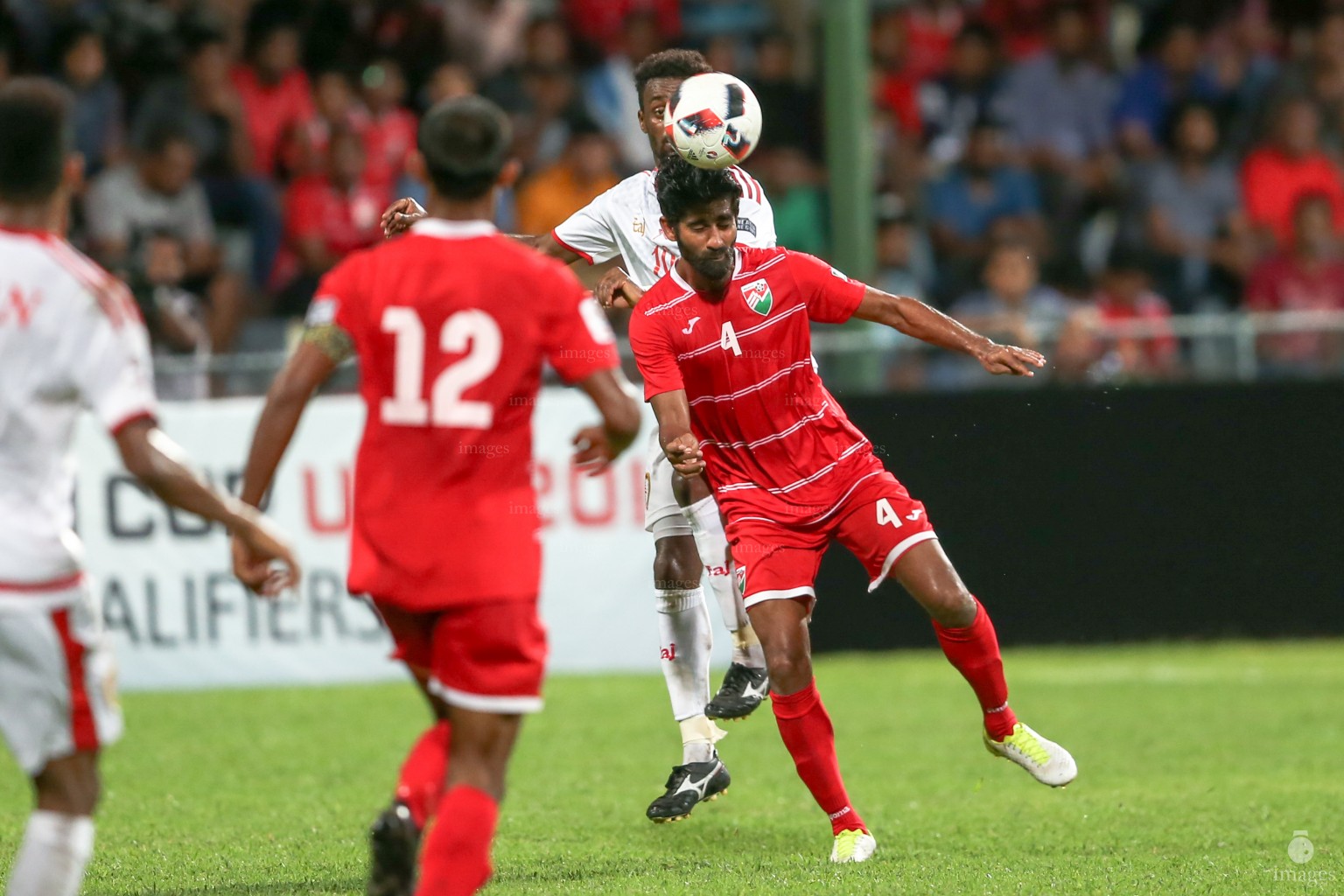 Asian Cup Qualifier between Maldives and Oman in National Stadium, on 10 October 2017 Male' Maldives. ( Images.mv Photo: Abdulla Abeedh )