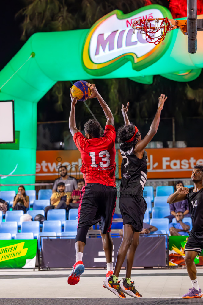 Day 6 of MILO Ramadan 3x3 Challenge 2024 was held in Ekuveni Outdoor Basketball Court at Male', Maldives on Sunday, 18th March 2024.
Photos: Ismail Thoriq / images.mv