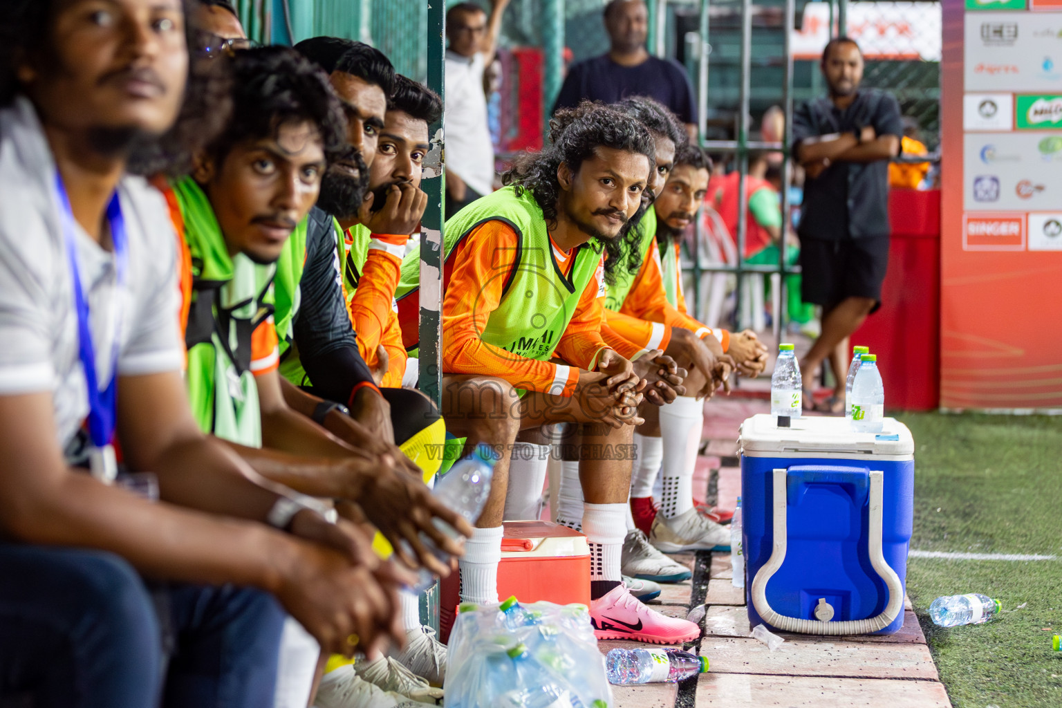 TEAM FSM vs CLUB TTS in Club Maldives Cup 2024 held in Rehendi Futsal Ground, Hulhumale', Maldives on Tuesday, 1st October 2024. Photos: Hassan Simah / images.mv