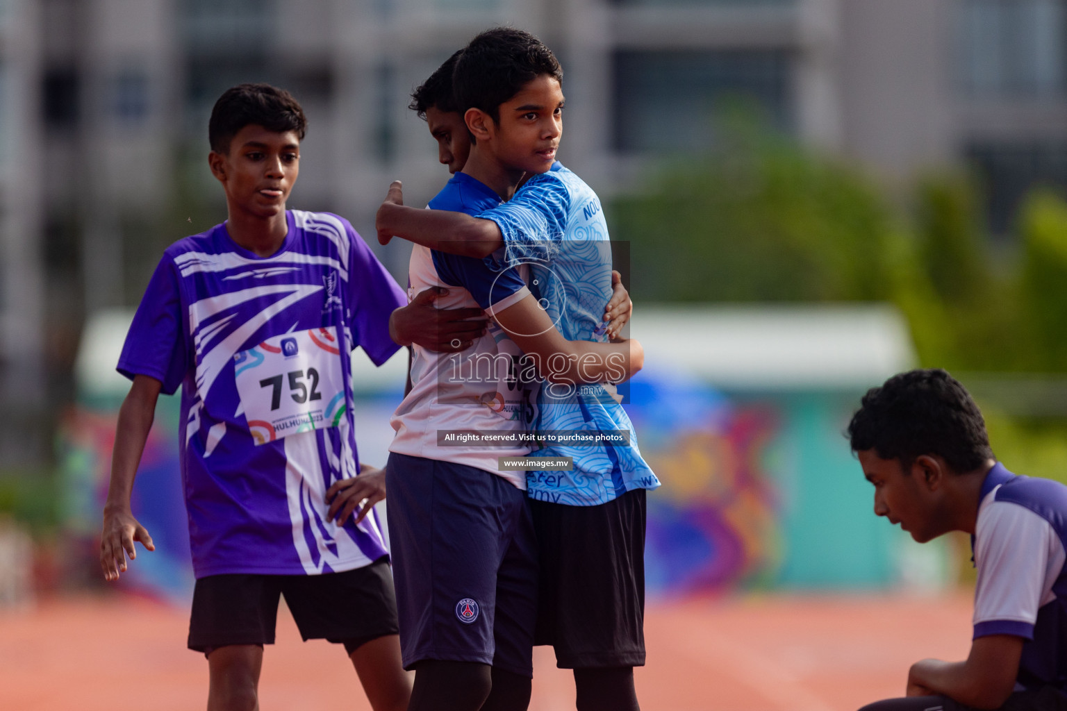 Day two of Inter School Athletics Championship 2023 was held at Hulhumale' Running Track at Hulhumale', Maldives on Sunday, 15th May 2023. Photos: Shuu/ Images.mv