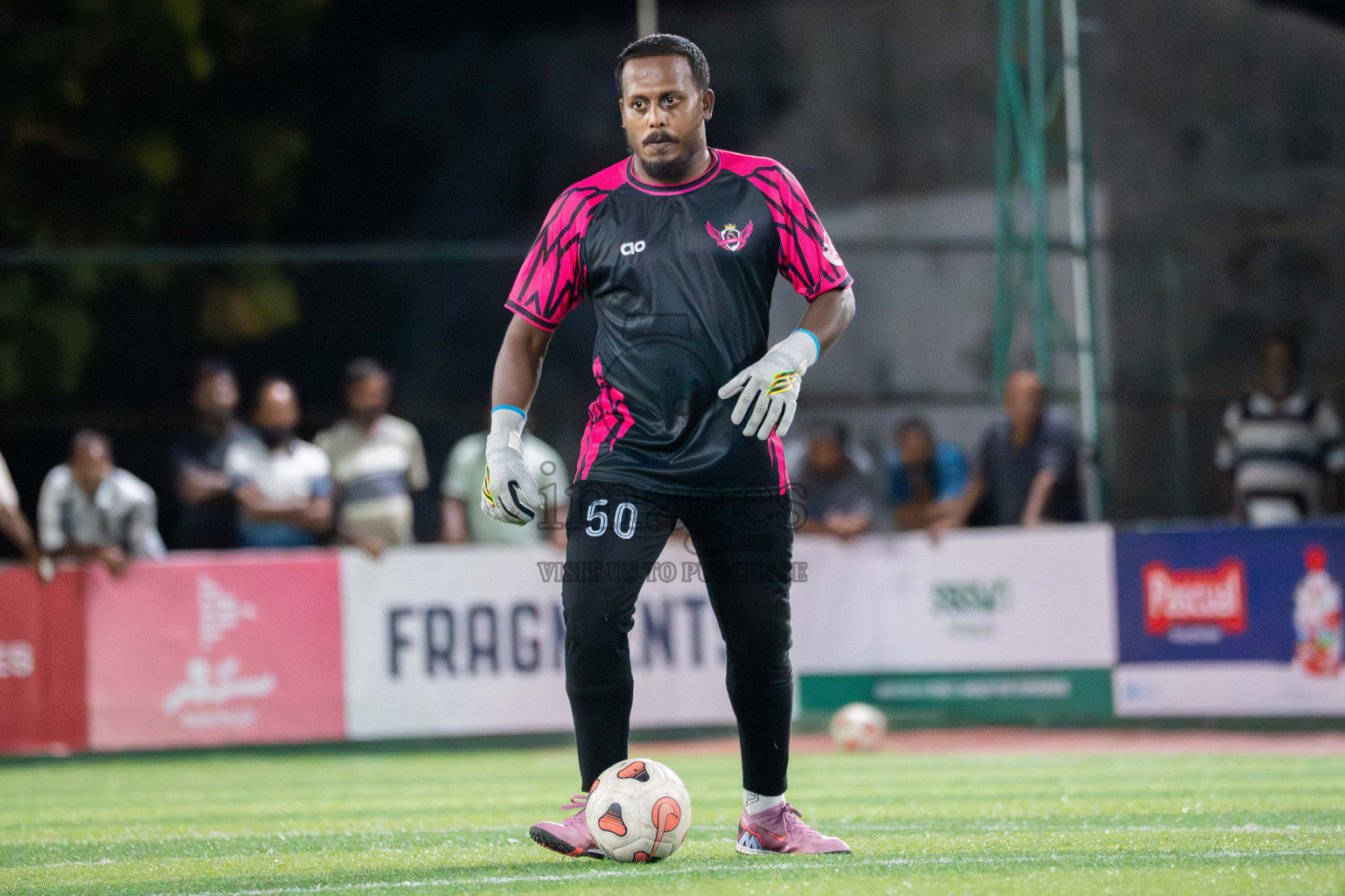 BG SC VS Goalhians in Day 3 - Fonadhoo Youth Futsal Challenge 2025 held in Fonadhoo Futsal Stadium, L. Fonadhoo, Maldives on Tuesdat, 28th October 2025 Photos: Arif Rasheed / images.mv