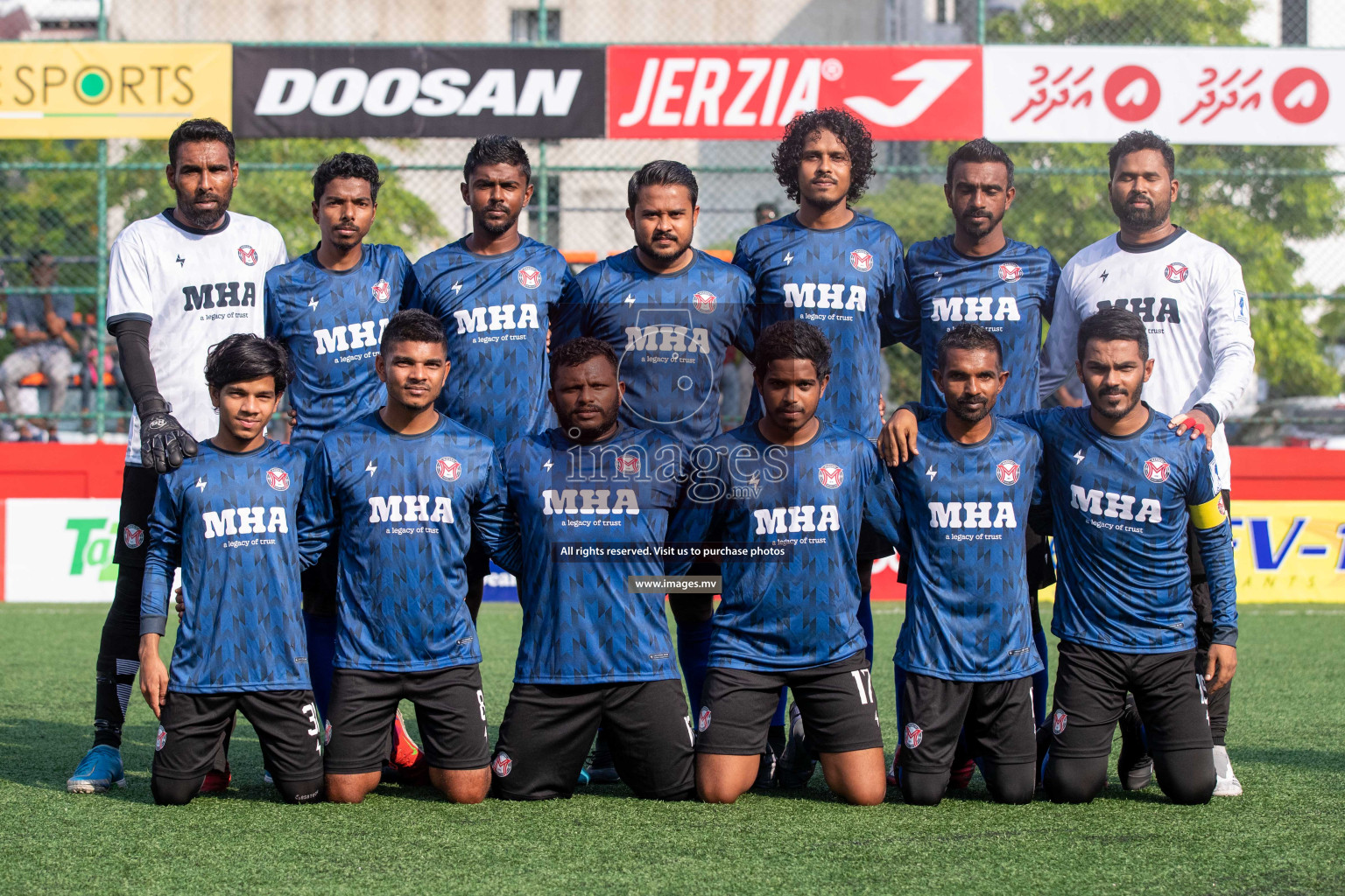 SH. Maroshi vs SH. Kanditheem in Day 7 of Golden Futsal Challenge 2023 on 11 February 2023 in Hulhumale, Male, Maldives