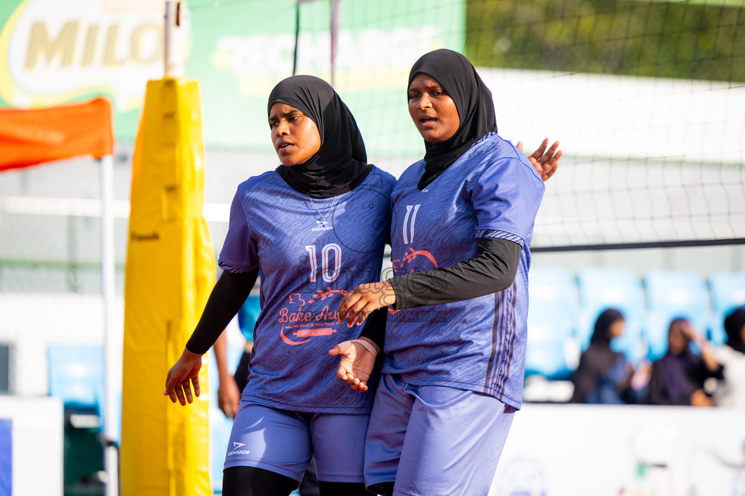 Villingili Z Jamiyya vs Club Volleyball in the Finals of Milo National Junior Volleyball Championship 2025 Woman's Division was held on Sunday, 30th November 2025 at Ekuveni Turf Court Male', Maldives. Photos: Nausham Waheed / images.mv
