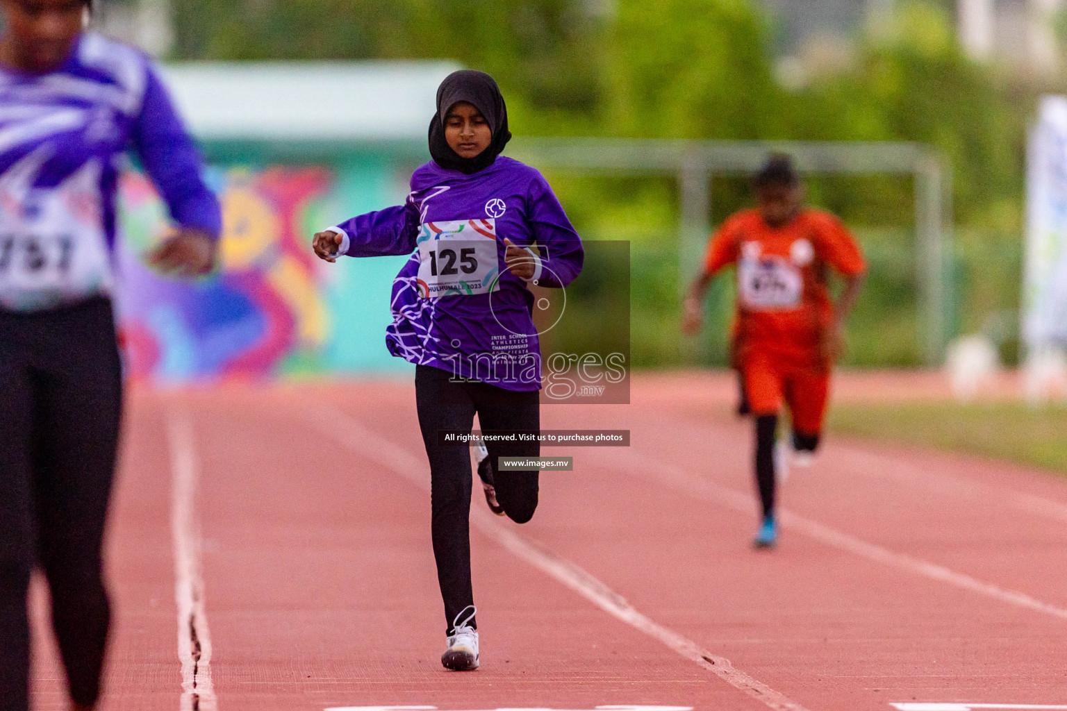 Day three of Inter School Athletics Championship 2023 was held at Hulhumale' Running Track at Hulhumale', Maldives on Tuesday, 16th May 2023. Photos: Shuu / Images.mv