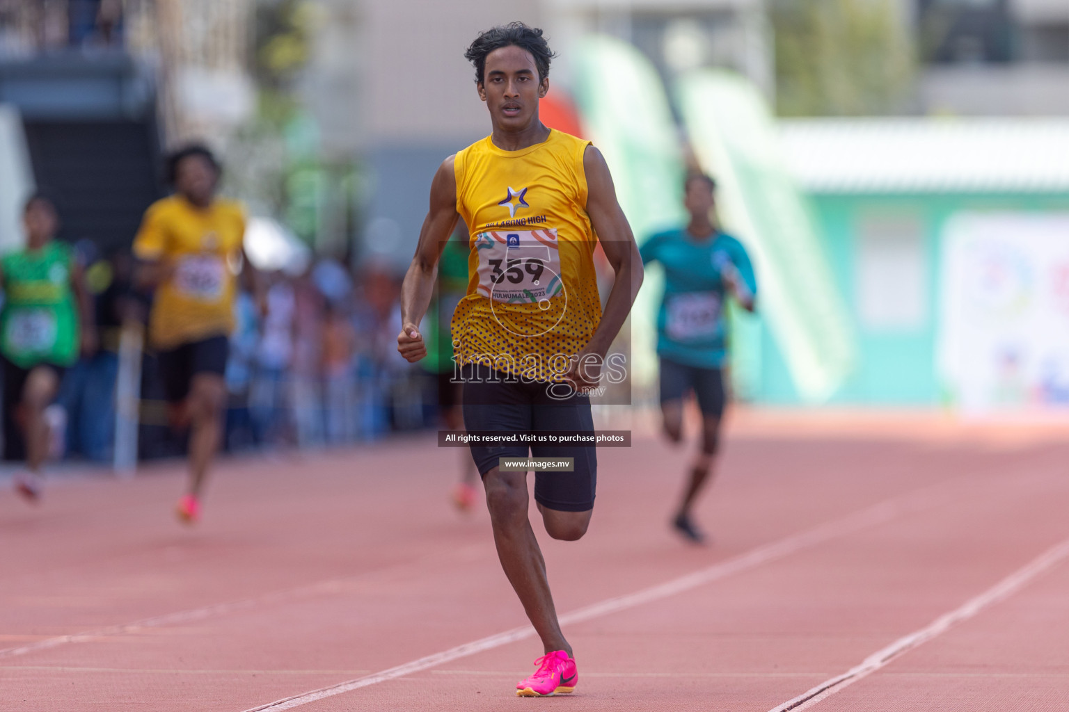 Final Day of Inter School Athletics Championship 2023 was held in Hulhumale' Running Track at Hulhumale', Maldives on Friday, 19th May 2023. Photos: Ismail Thoriq / images.mv