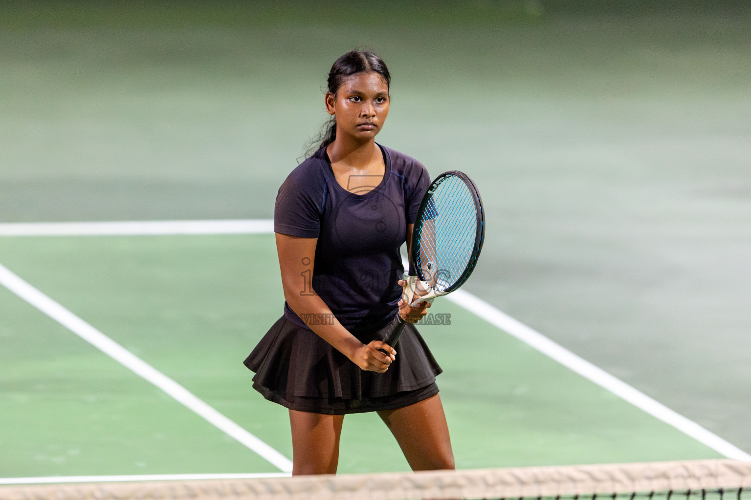 Day 7 of ATF Maldives Junior Open Tennis was held in Male' Tennis Court, Male', Maldives on Wednesday, 18th December 2024. Photos: Nausham Waheed/ images.mv