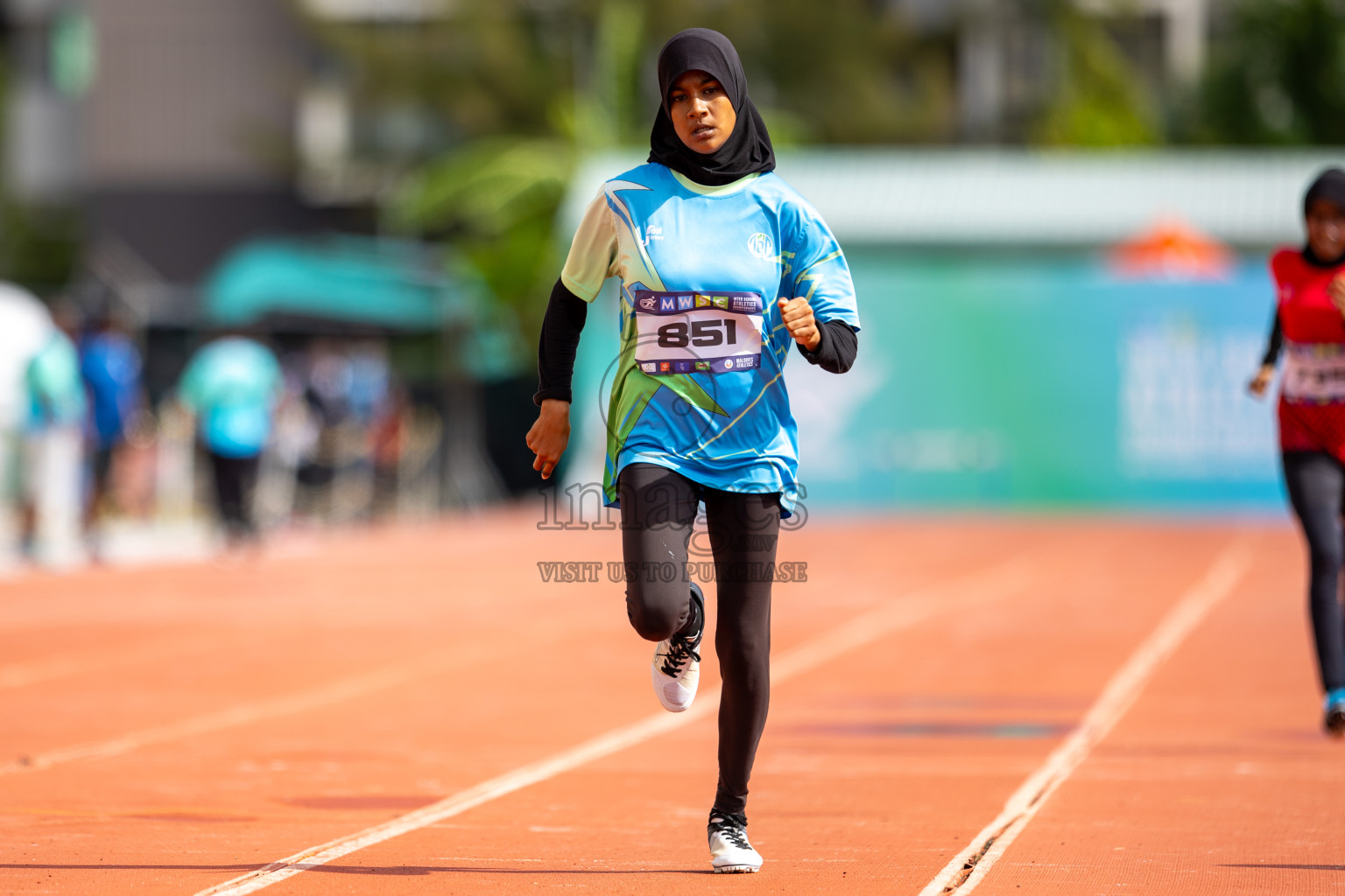 Day 2 of MWSC Interschool Athletics Championships 2024 held in Hulhumale Running Track, Hulhumale, Maldives on Sunday, 10th November 2024.
Photos by: Ismail Thoriq / Images.mv