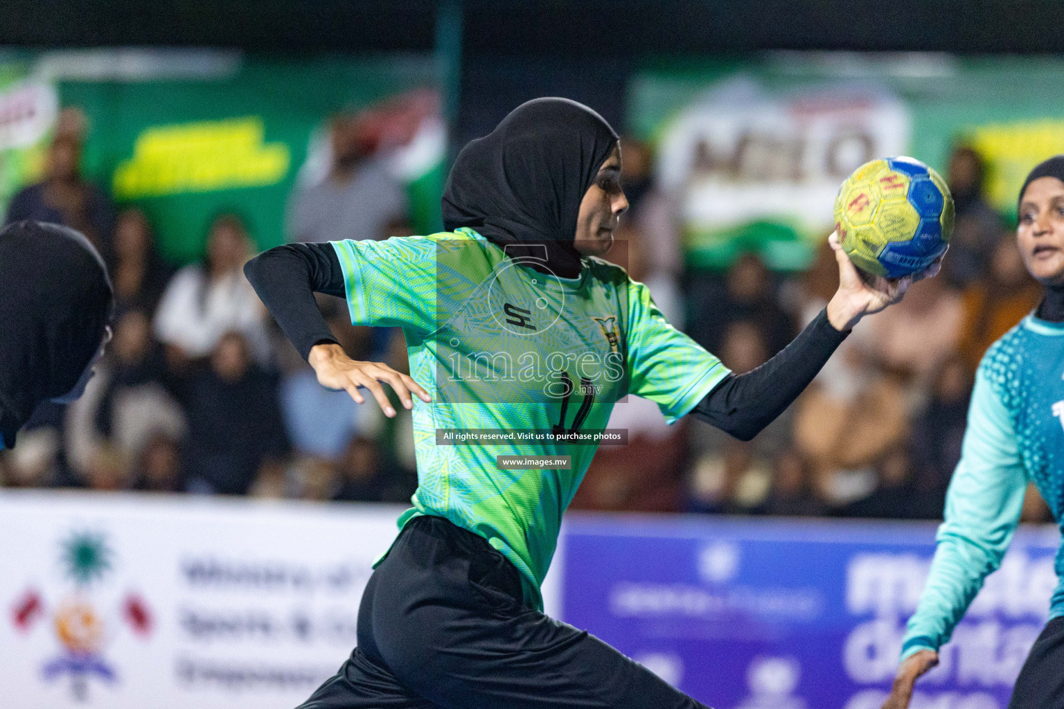 2nd Division Final of 7th Inter-Office/Company Handball Tournament 2023, held in Handball ground, Male', Maldives on Monday, 25th October 2023 Photos: Nausham Waheed/ Images.mv