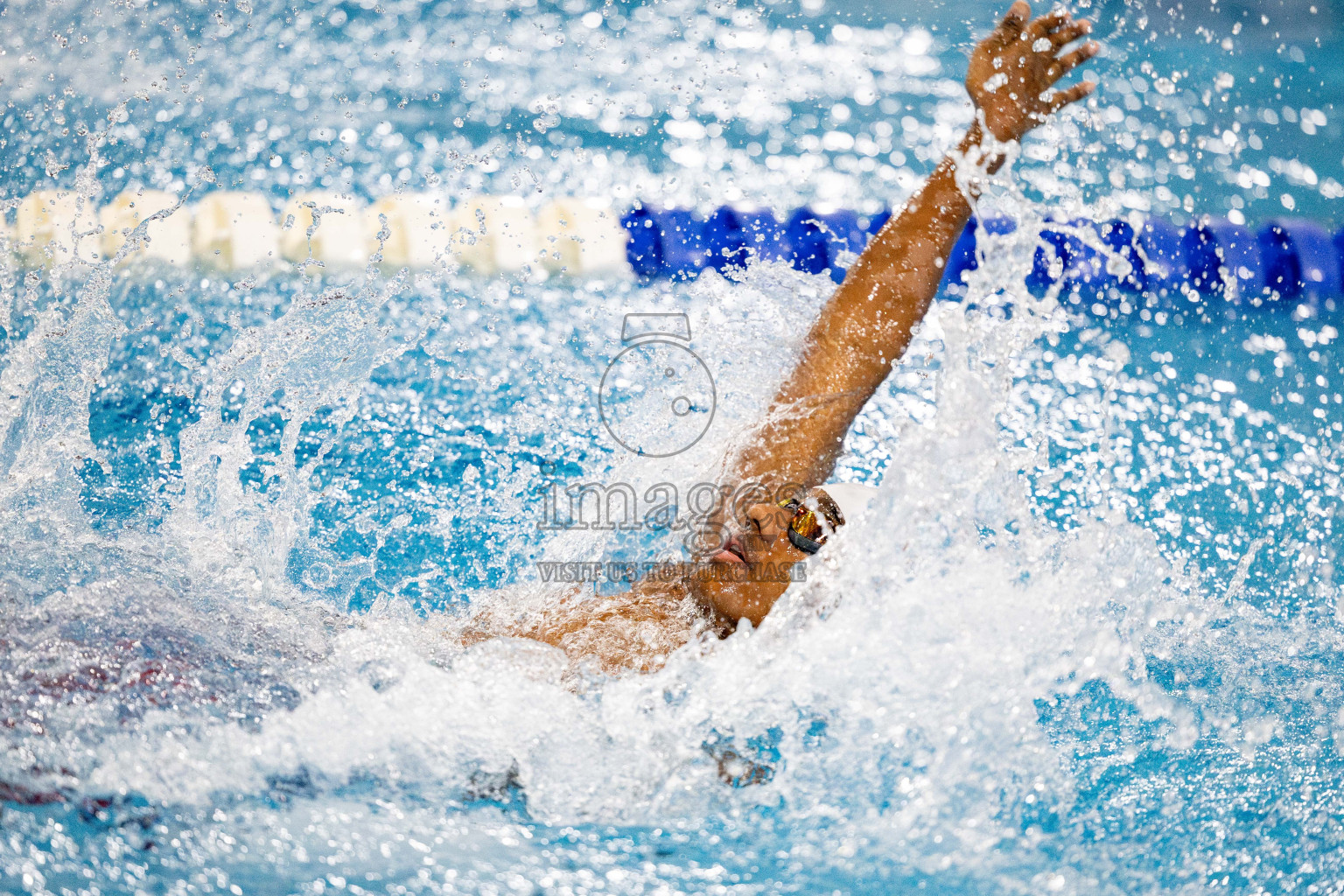 Day 5 of National Swimming Competition 2024 held in Hulhumale', Maldives on Tuesday, 17th December 2024. Photos: Hassan Simah / images.mv