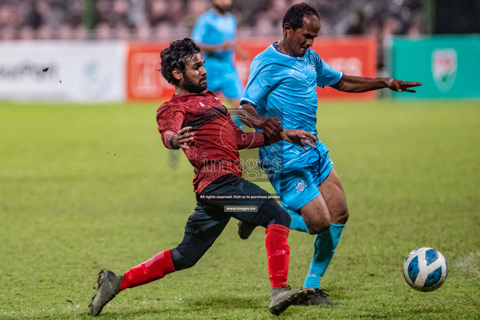 Lorenzo vs Mahibadhoo in the 2nd Division 2022 on 23rd July 2022, held in National Football Stadium, Male', Maldives Photos: Nausham Waheed / Images.mv