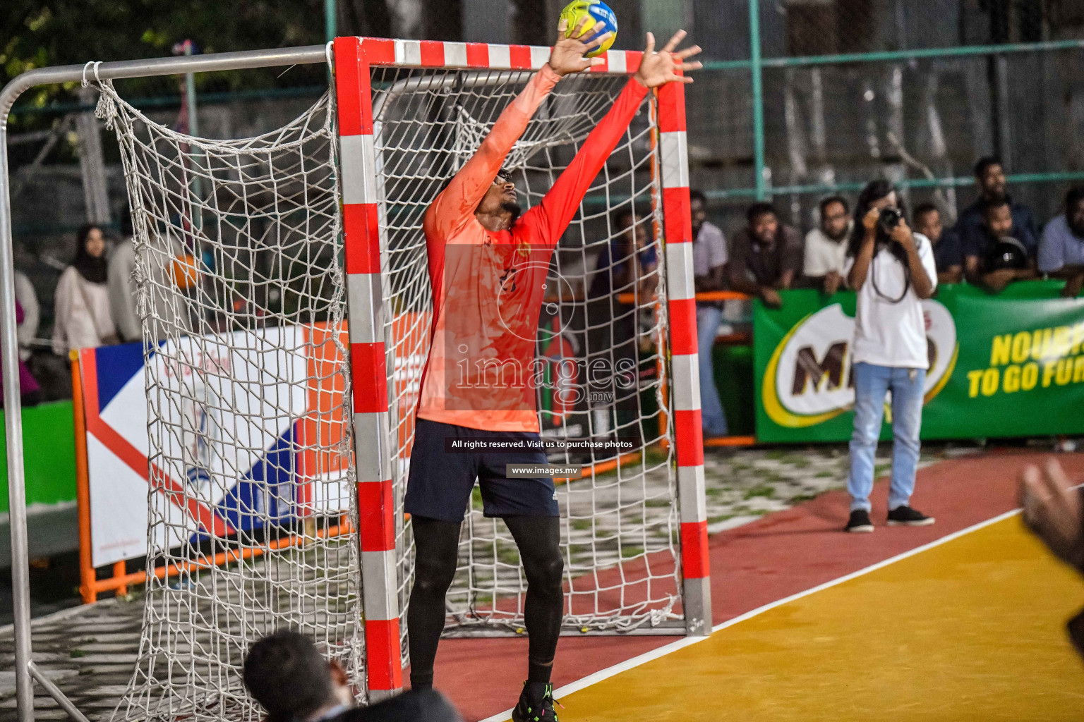 Final of Milo 6th Inter Office Handball Tournament 2022 - Photos by Nausham Waheed