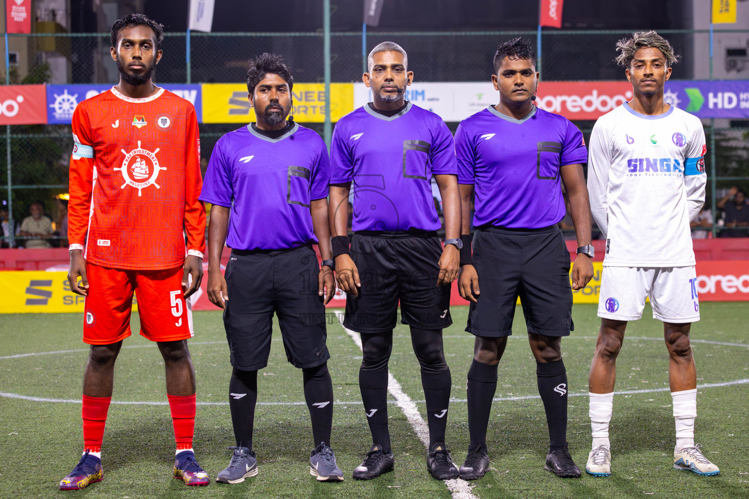 HA Ihavandhoo vs HA Maarandhoo in Day 9 of Golden Futsal Challenge 2024 was held on Tuesday, 23rd January 2024, in Hulhumale', Maldives
Photos: Ismail Thoriq / images.mv