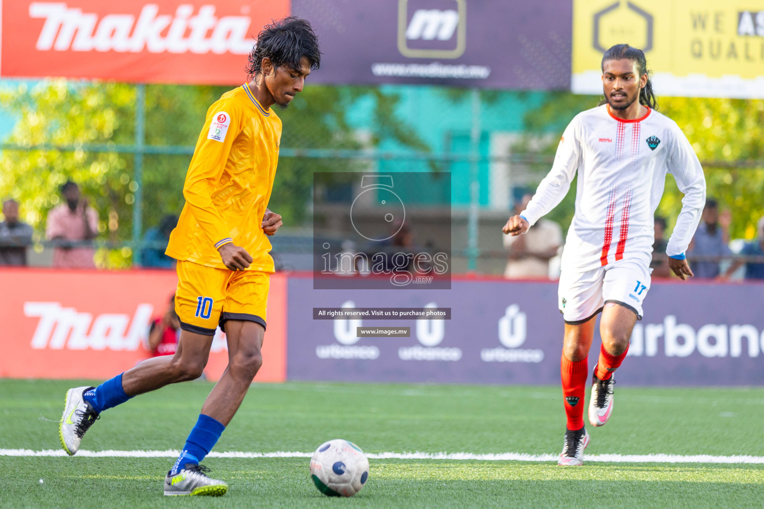 Customs RC vs ERFC in Club Maldives Cup 2023 held in Hulhumale, Maldives, on Monday, 24th July 2023. Photos: Ismail Thoriq / images.mv