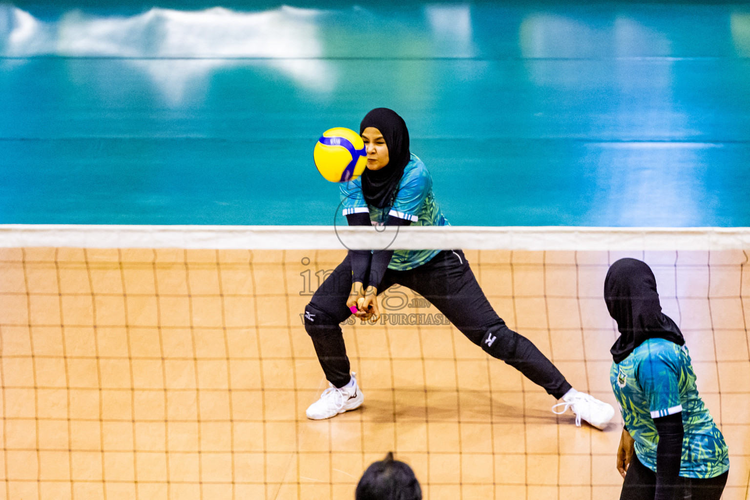 Semi Final of Women's Division of Milo VAM Cup 2024 held in Male', Maldives on Friday, 12th July 2024 at Social Center Indoor Hall Photos By: Nausham Waheed / images.mv