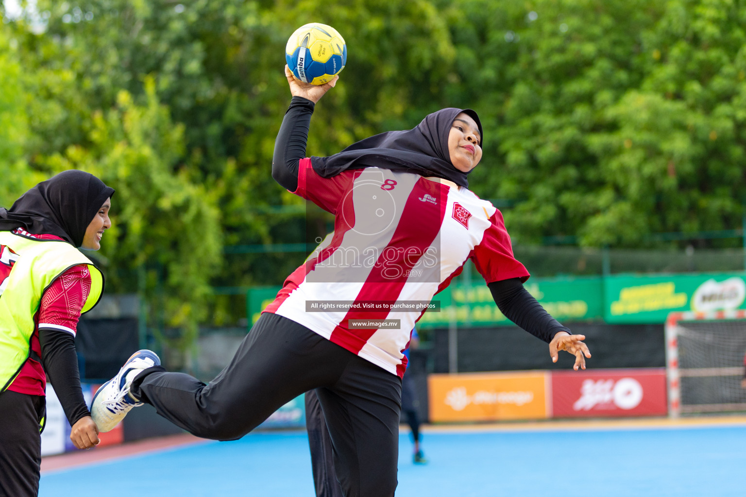 Day 1 of 7th Inter-Office/Company Handball Tournament 2023, held in Handball ground, Male', Maldives on Friday, 16th September 2023 Photos: Nausham Waheed/ Images.mv