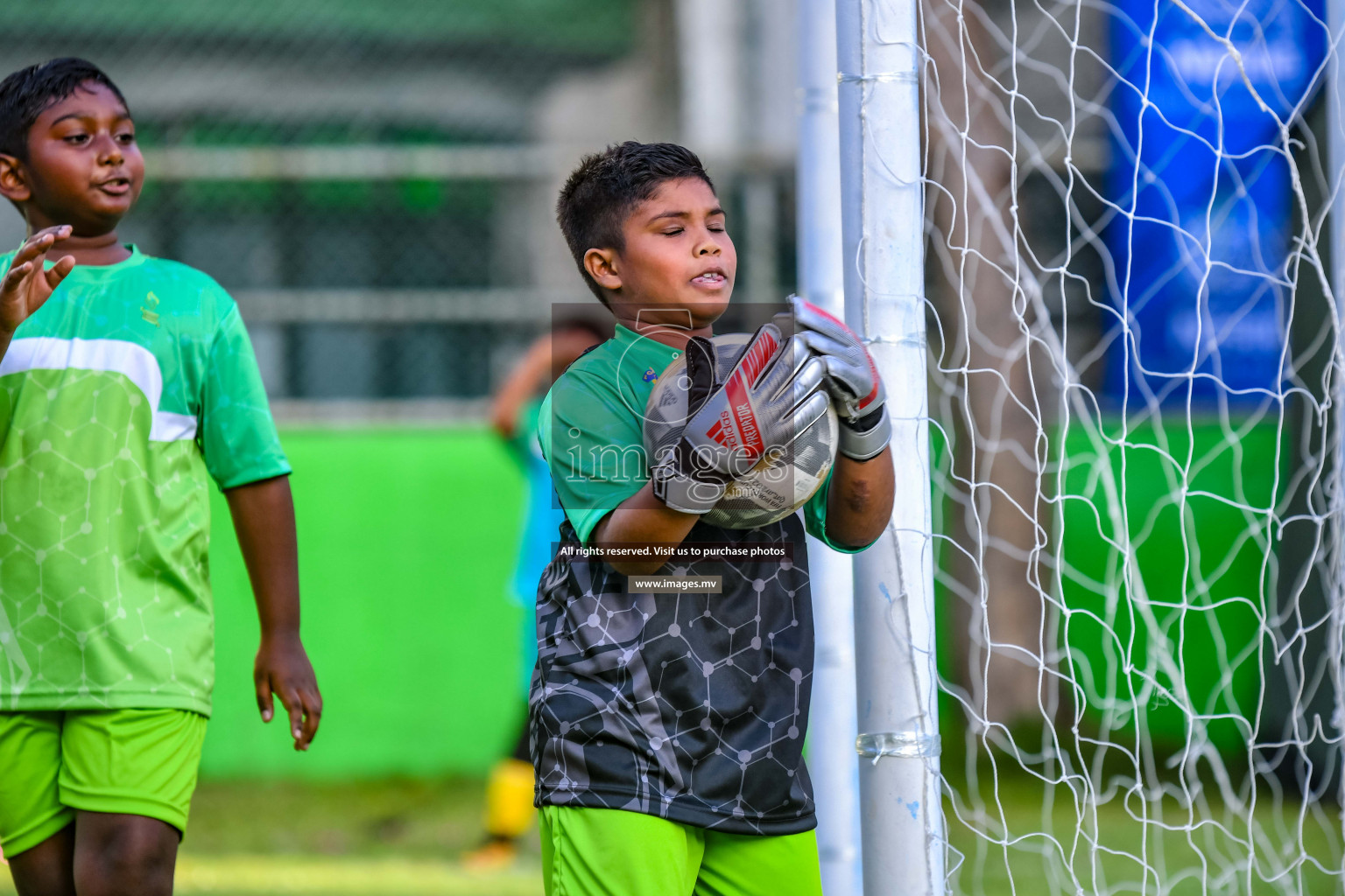 Day 1 of Milo Kids Football Fiesta 2022 was held in Male', Maldives on 19th October 2022. Photos: Nausham Waheed/ images.mv