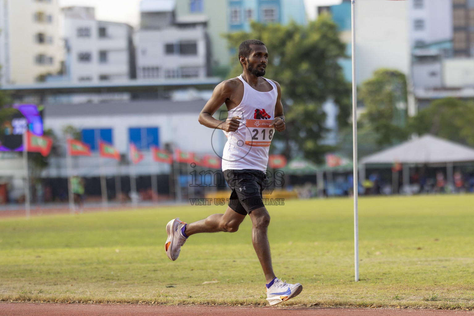 Day 1 of National Athletics Championship 2025 was held at Ekuveni Running Ground in Male', Maldives on Thursday, 14th August 2025. Photos: Hasni / images.mv