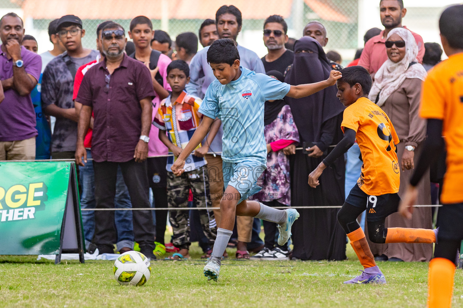Day 2 of MILO Academy Championship 2025 (U-12) was held at Henveiru Stadium in Male', Maldives on Friday, 2nd May 2025. Photos: Mohamed Mahfooz Moosa / images.mv