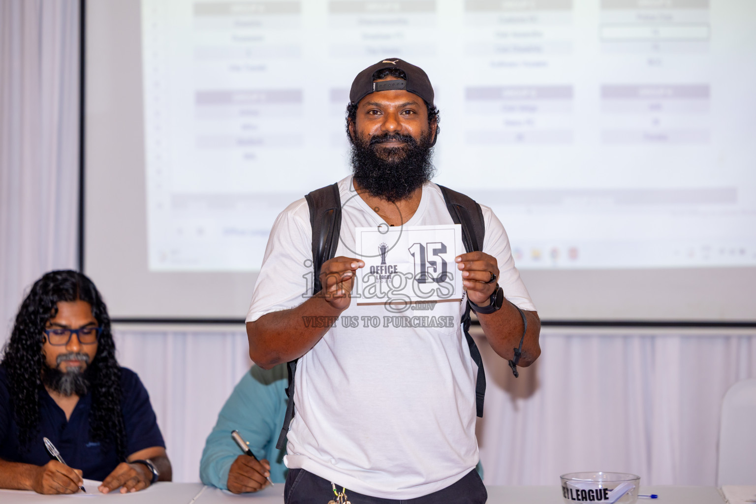 Draw Ceremony of Office League 2025 held in Male', Maldives on Saturday, 12th April 2025. Photos: Nausham Waheed / images.mv