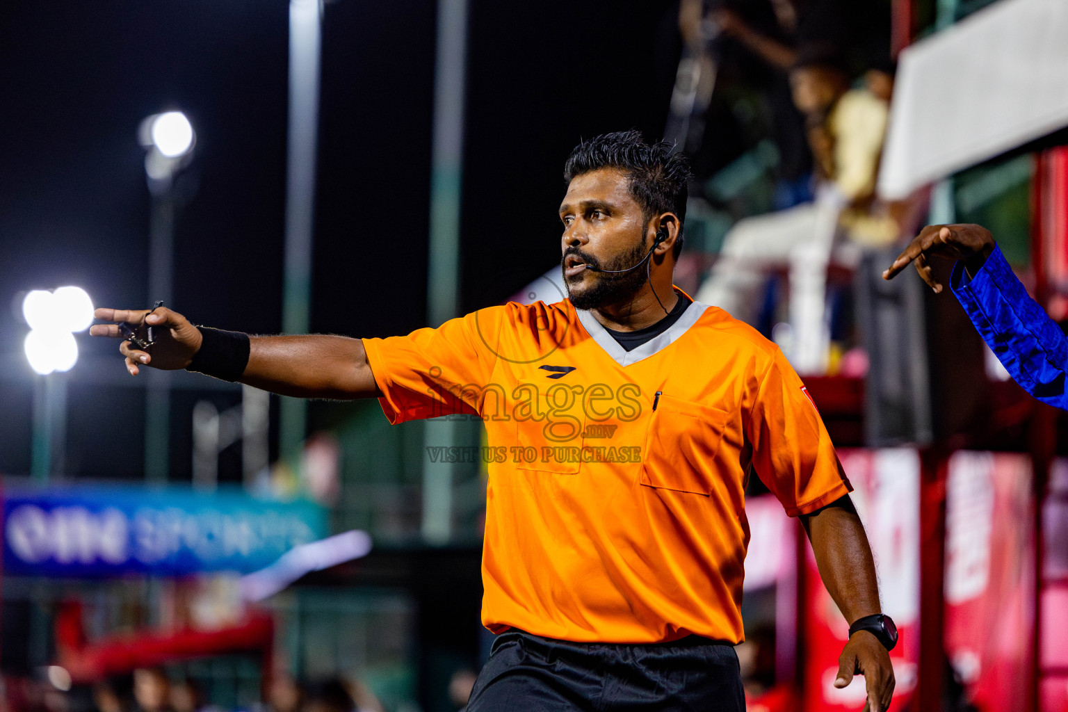 ADh Mandhoo vs AA Mathiveri in zone round Day 30 of Golden Futsal Challenge 2025 was held on Monday , 3rd February 2025, in Hulhumale', Maldives. Photos: Nausham Waheed / images.mv